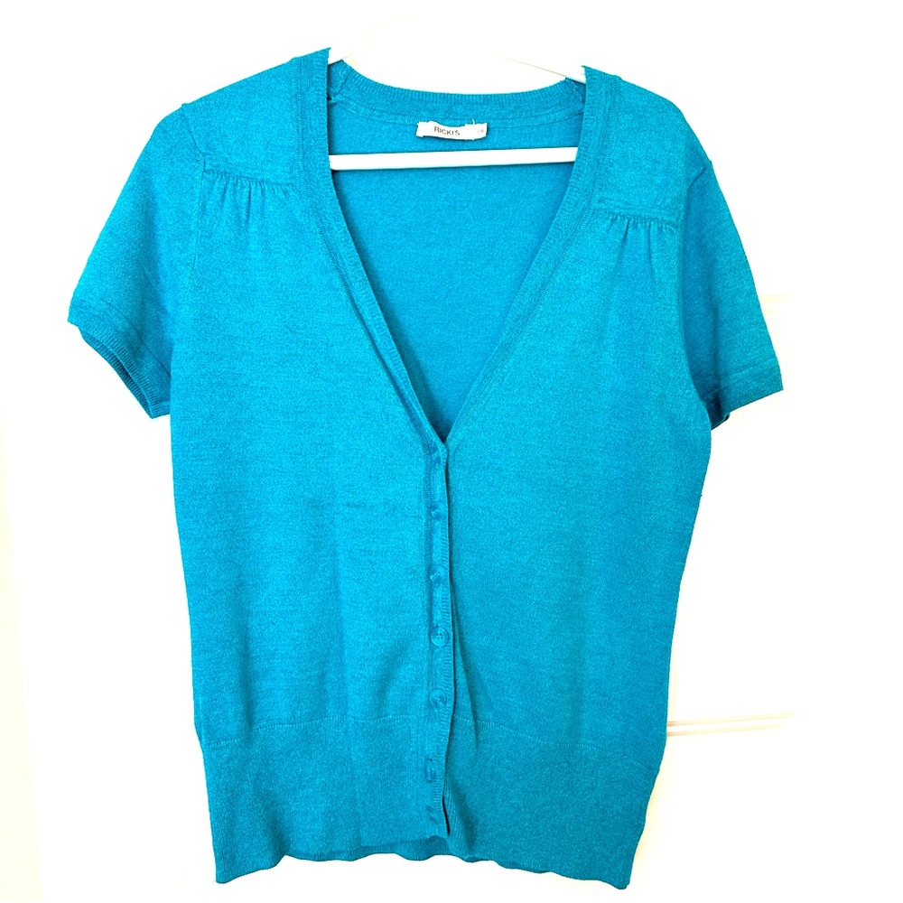 Teal Cardigan